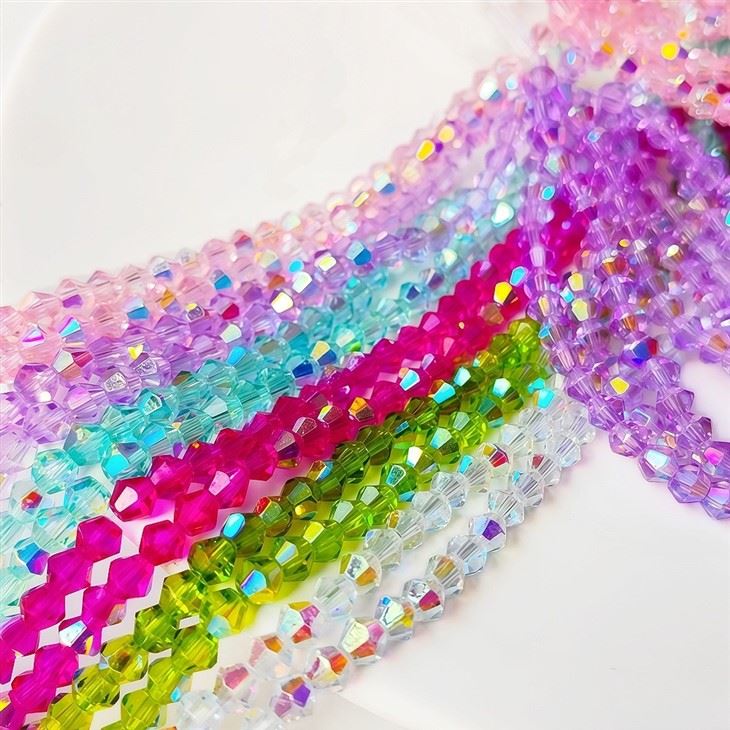1mm 2mm 3mm 4mm 6mm 8mm 10mm New AB Bicone Beads Wholesale Factory best