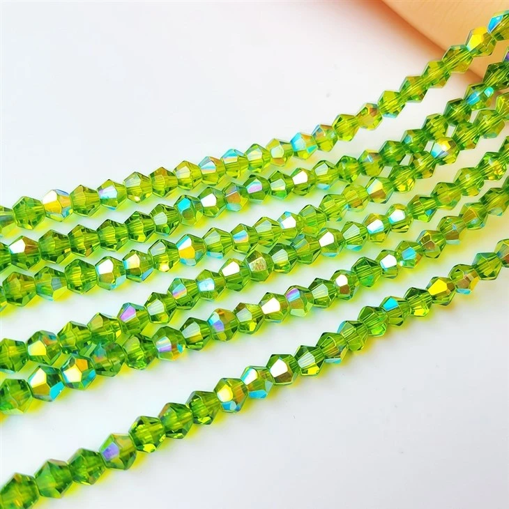 1mm 2mm 3mm 4mm 6mm 8mm 10mm New AB Bicone Beads Wholesale Factory factory
